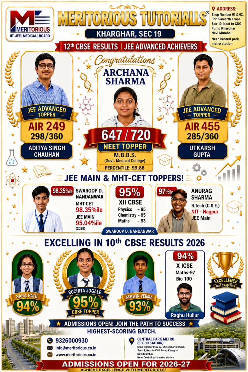 Meritorious results